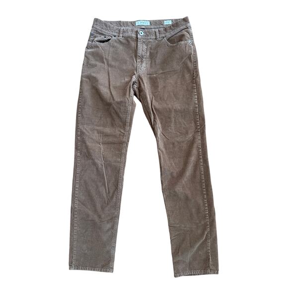 Brax Cooper Fancy Brown Corduroys - Picture 1 of 7